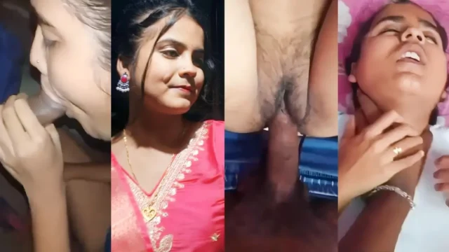 horny Bengali GF take a big cock in a sloppy fucking session