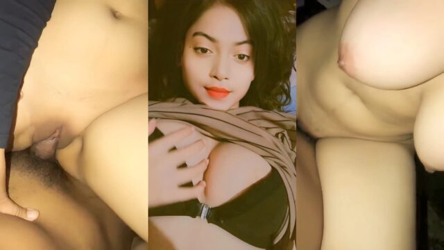 Viral MMS of Busty Desi Slut Getting Her Tight Pussy Pounded Hard