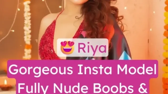 Beautiful Indian Model Riya Nude Photoshoot Boobs and Pussy Fully Exposed