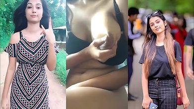 Beautiful Tamil Nri Girl Showing Boobs Fingering Wet Pussy
