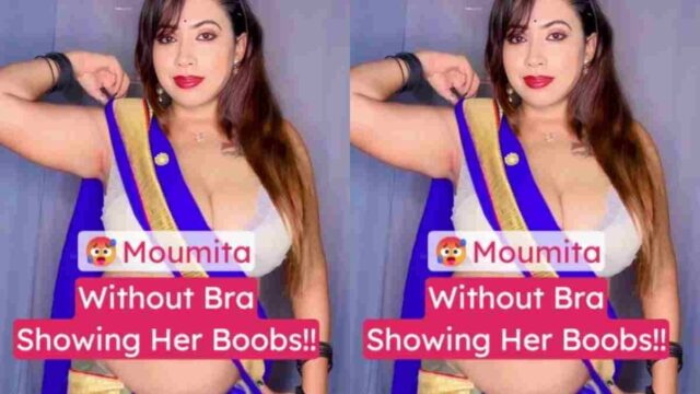 Bong Milf Moumita Nude Boobs Without Bra