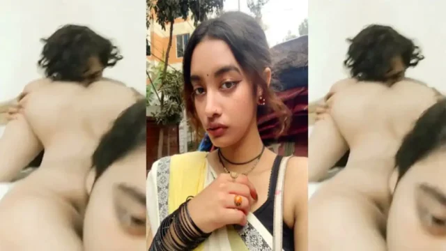 Desi Hot Babe's Secret BJ, Boobsjob & Rough Doggy