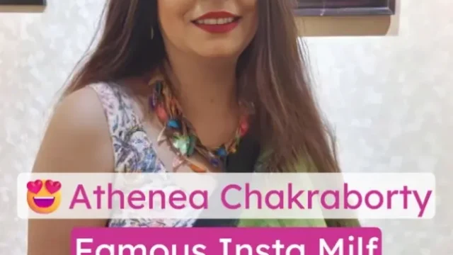 Famous Insta Milf Athenea Chakraborty Fully Nude Shaved Pussy Closeup & Fucked Hard