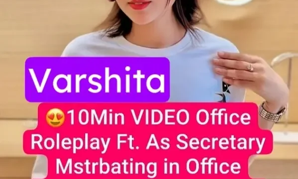 Georgous Gamer Varshita Nude Sex Video Office Roleplay as Sexy Secretary Masturbating and Getting Her Boobs Sucked by Boss
