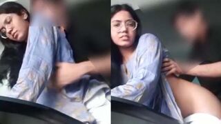 Goggles Wear College Girl Hard fucking with Tutor at his Home