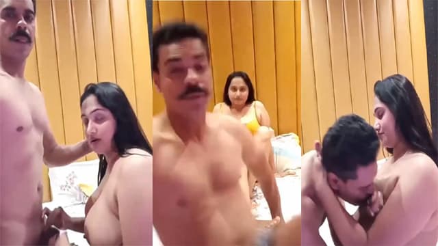 High Class Bhabhi – Harder Fuck Hair Down MMS