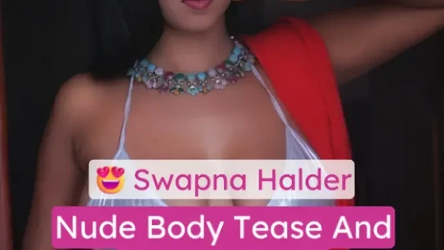 Hot Bengali Girl Swapna Halder Leaked Private Nude Body Boobs Show Tease