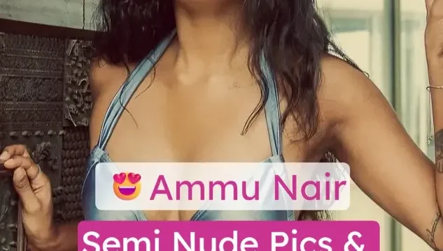 Hot Figure Ammu Nair Leaks Her Half Nude Pics Showing Boobs And Fit Body