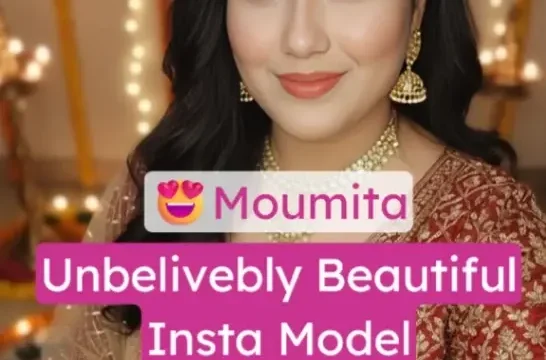 Insta Model Moumita Saha Stripping Her Bra and Panty Oiling Her Full Nude Body