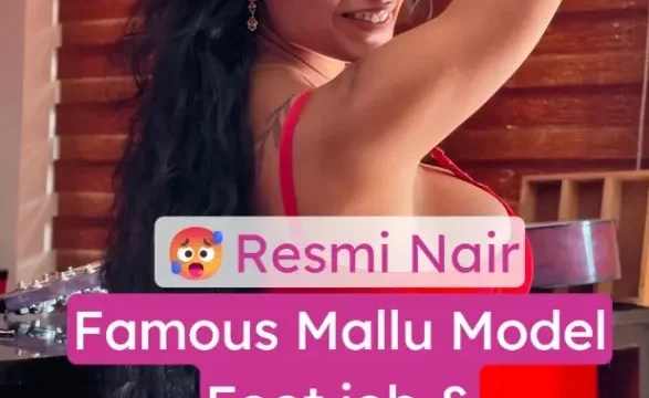 Mallu Model Resmi Nair Foot Job and Pussy Fingered Hard by Boyfriend Leaked MMS