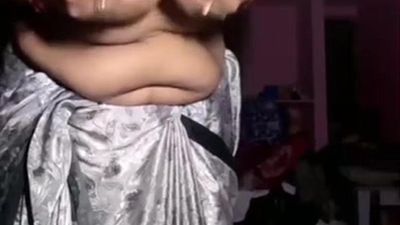 Sujatha Simhadri Live Boobs Show in Tango
