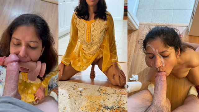 Viral Desi Wife – Face Huge Dildo Riding Pound MMS