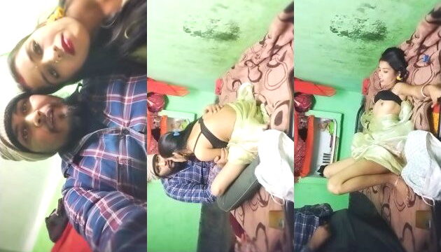 Exposed MMS of a Slutty Desi Bhabhi Flaunting Her Huge Boobs