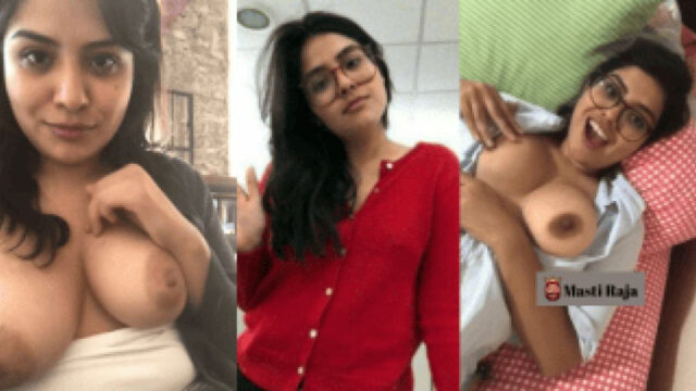 Trending Famous Viral Big Boobs Girl Unseen Nude & Butt Plug Video