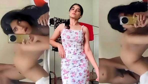 Desi Sexy Babe Leaked Nude Selfie MMS Video Showing Big Boobs And Pink Pussy