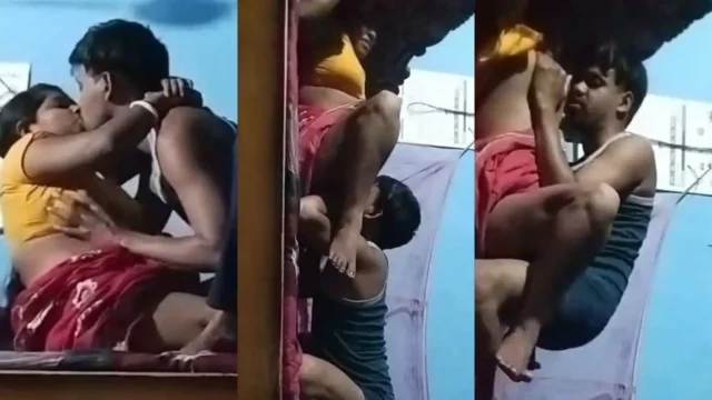 Desi Sex Video of Busty Village Aunty Fucked Hard by Neighbor